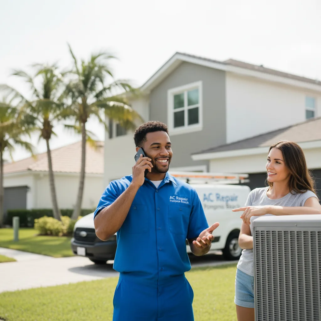 AC Repair Pompano Beach customer support in Rhinelander